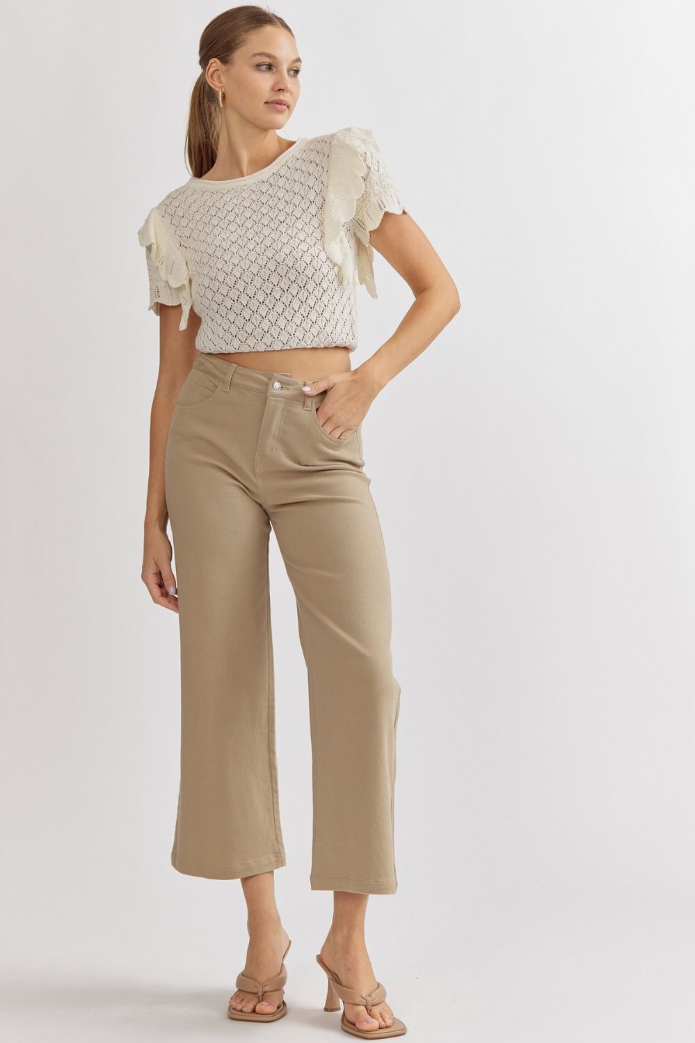 40% Off - Pumpkin Season Tan Pants