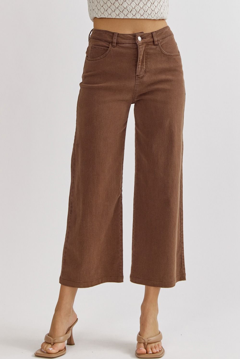 Pumpkin Season Brown Pants