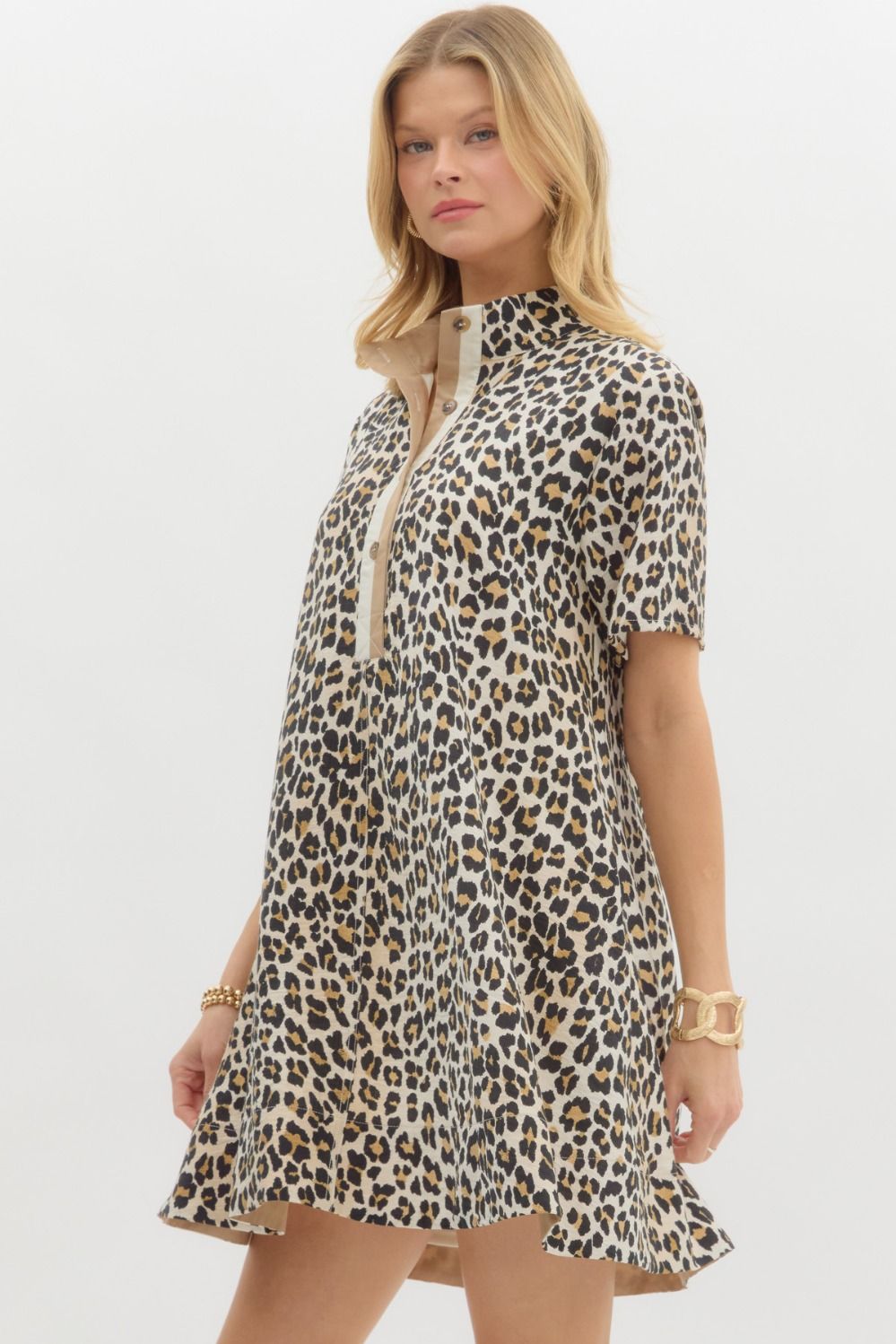 Lookin' For Love Leopard Print Dress