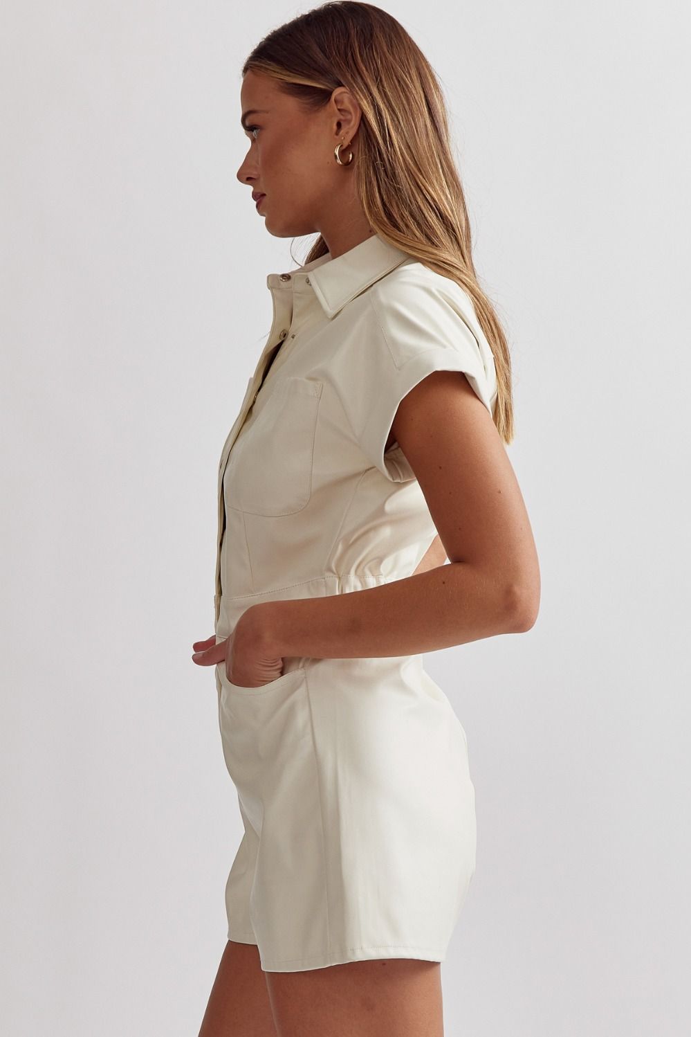 I’m So Into You Ivory Romper