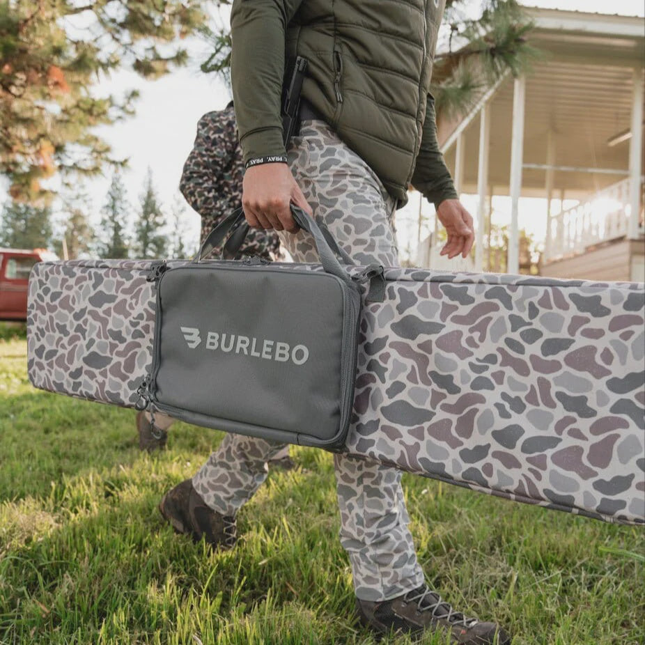 Burlebo Classic Camo Double Rifle Case
