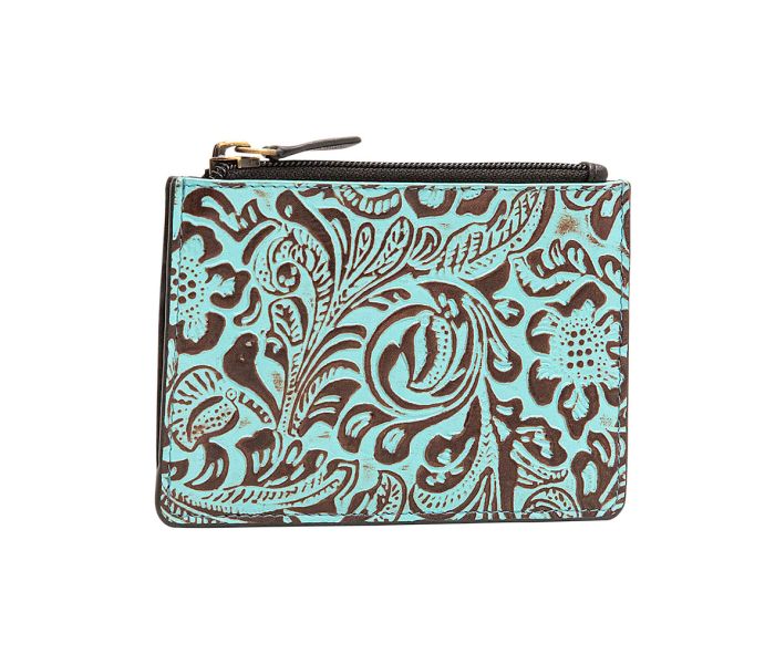 MYRA Tooled Leather Wallet